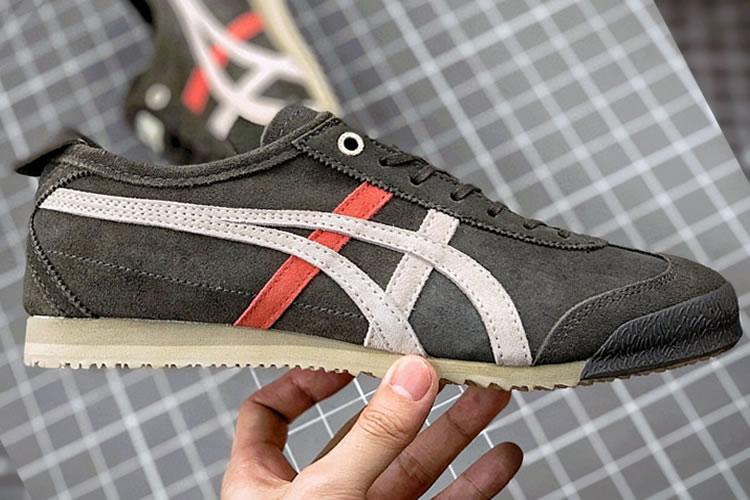 (Brown/ Beige/ Orange) Onitsuka Tiger Mexico 66 SD Shoes - Click Image to Close