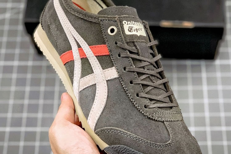 (Brown/ Beige/ Orange) Onitsuka Tiger Mexico 66 SD Shoes