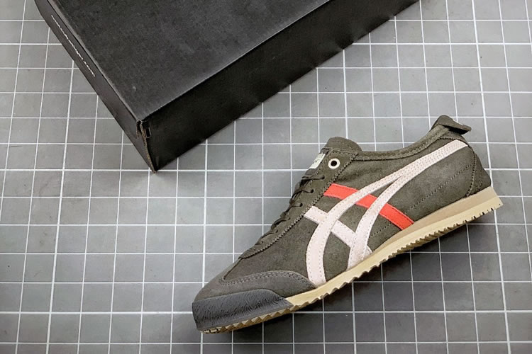 (Brown/ Beige/ Orange) Onitsuka Tiger Mexico 66 SD Shoes