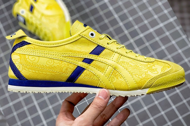 Onitsuka Tiger X Street Fighter "Chun-Li" Mexico 66 SD (Yellow/ Navy Blue) Collection