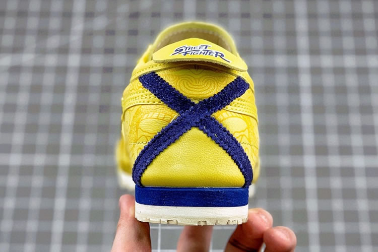 Onitsuka Tiger X Street Fighter "Chun-Li" Mexico 66 SD (Yellow/ Navy Blue) Collection - Click Image to Close