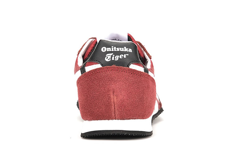 (Claret Red/ White) Onitsuka Tiger Serrano Shoes - Click Image to Close
