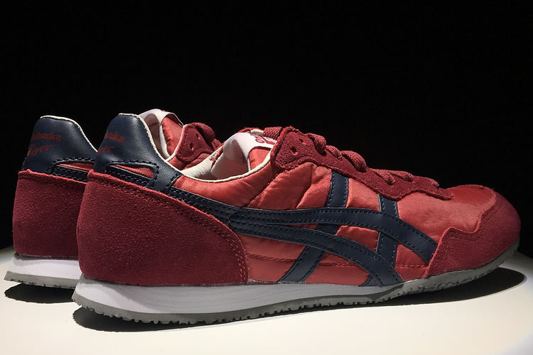 (Claret Red/ DK Blue) Onitsuka Tiger Serrano Shoes