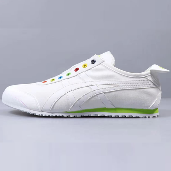 onitsuka tiger green and white