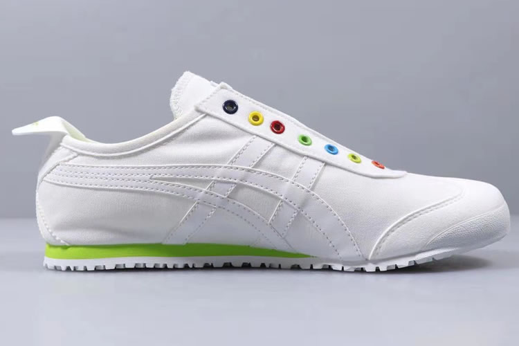 Onitsuka Tiger SLIP ON (White/ Green) New Shoes