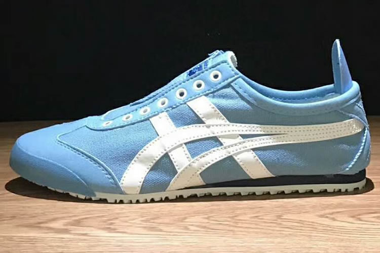 (Faint Blue/ White) Onitsuka Tiger Slip On Shoes [D786N-5402 ...