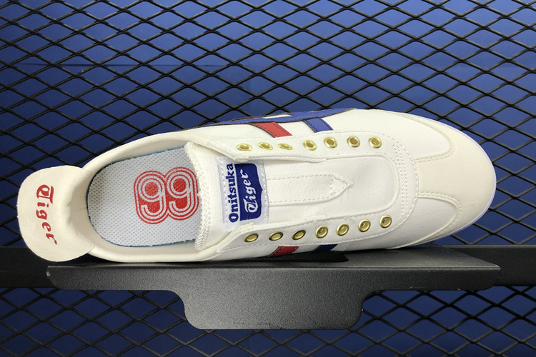 (White/ Blue/ Red/ Gold) MEXICO 66 SLIP ON Shoes