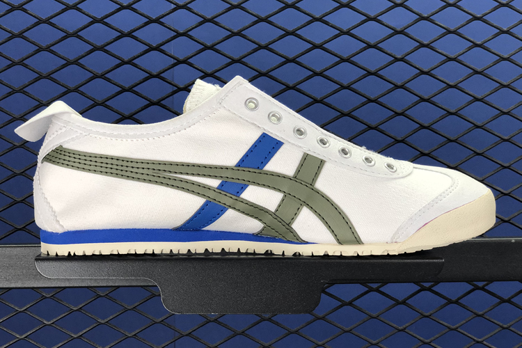 (White/ Lichen Green) MEXICO 66 SLIP ON Shoes [1183A360-107] : Onitsuka ...