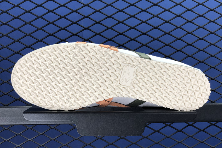 (White/ Orange/ Green) Mexico 66 Slip On Shoes - Click Image to Close