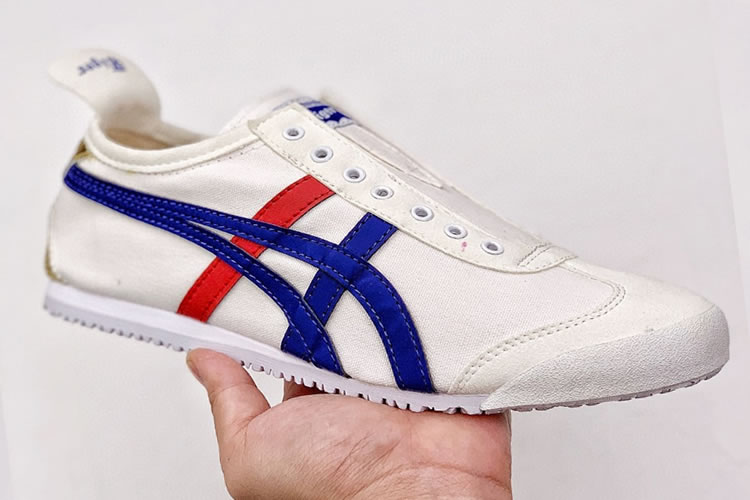 (White/ Blue/ Red/ Gold) Onitsuka Tiger Slip On Shoes