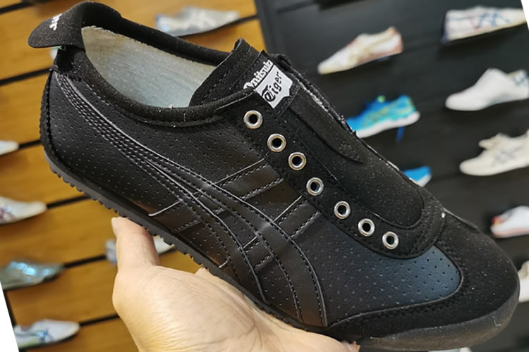 (Black/ Black) Mexico 66 SLIP ON Sneakers