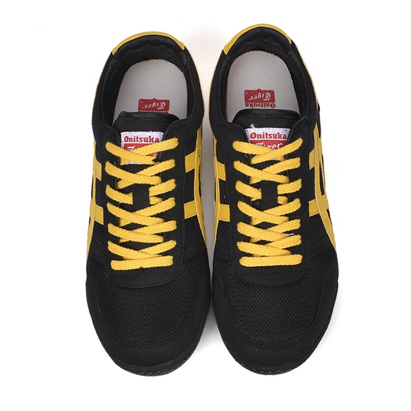 (Black/ Yellow) Onitsuka Tiger Ultimate 81 Shoes - Click Image to Close