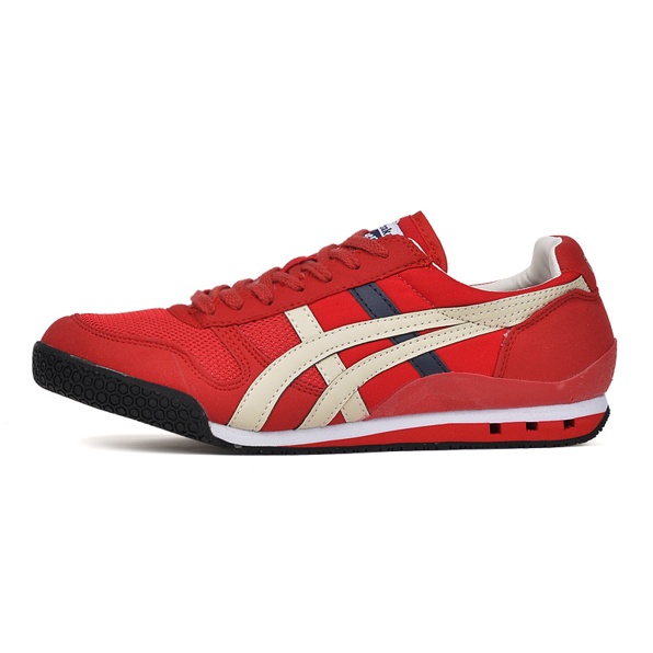 (Red/ Beige/ DK Blue) Onitsuka Tiger Ultimate 81 Shoes - Click Image to Close