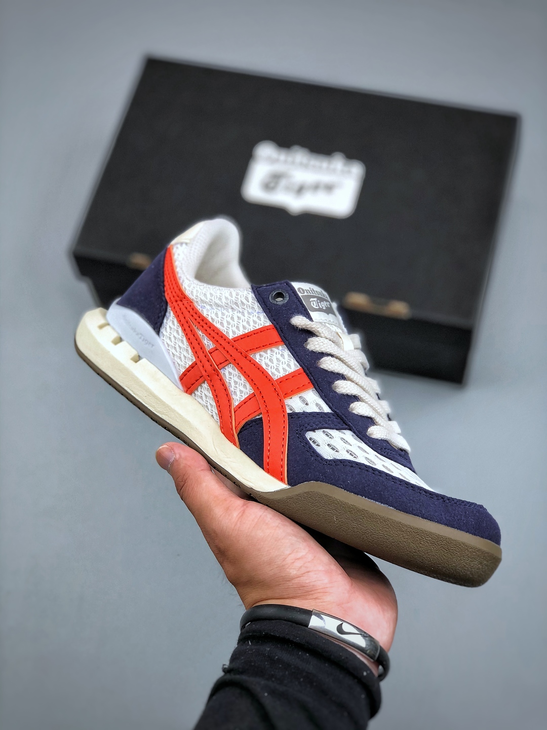 (Cream/ Vermillion/ Tomato) Ultimate 81 EX Shoes