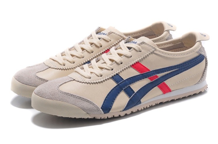 onitsuka tiger beige blue