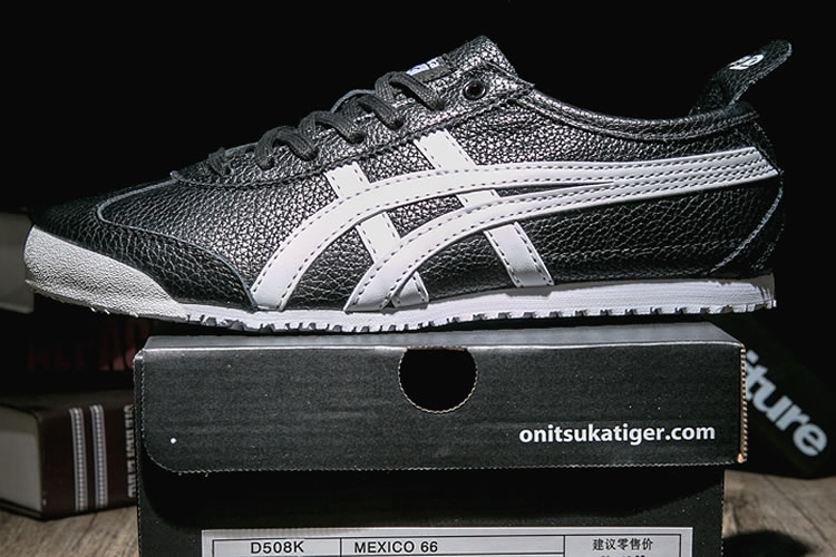 Womens Onitsuka Tiger Mexico 66 (Black/ White) Shoes