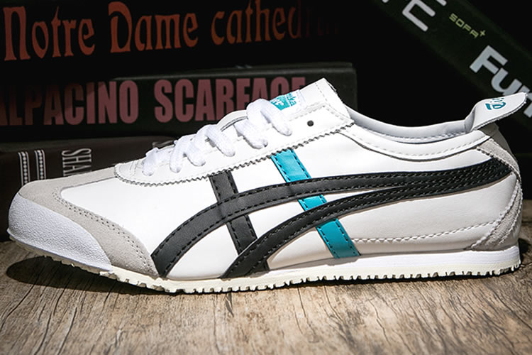 onitsuka tiger white black