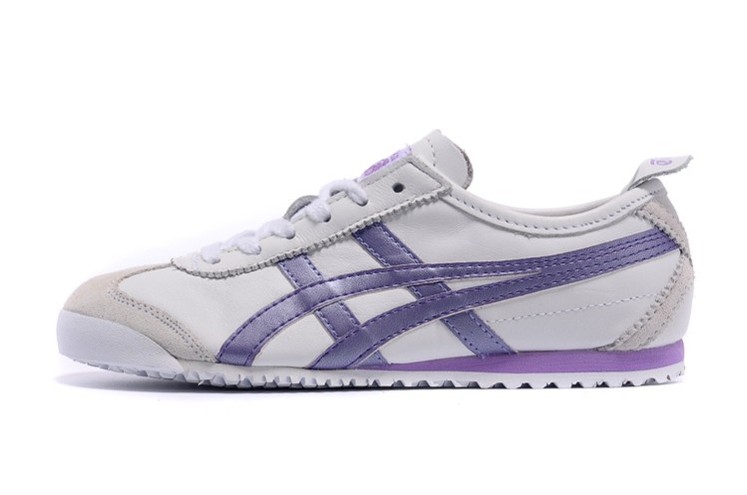 Womens Onitsuka Tiger Mexico 66 White Purple Shoes